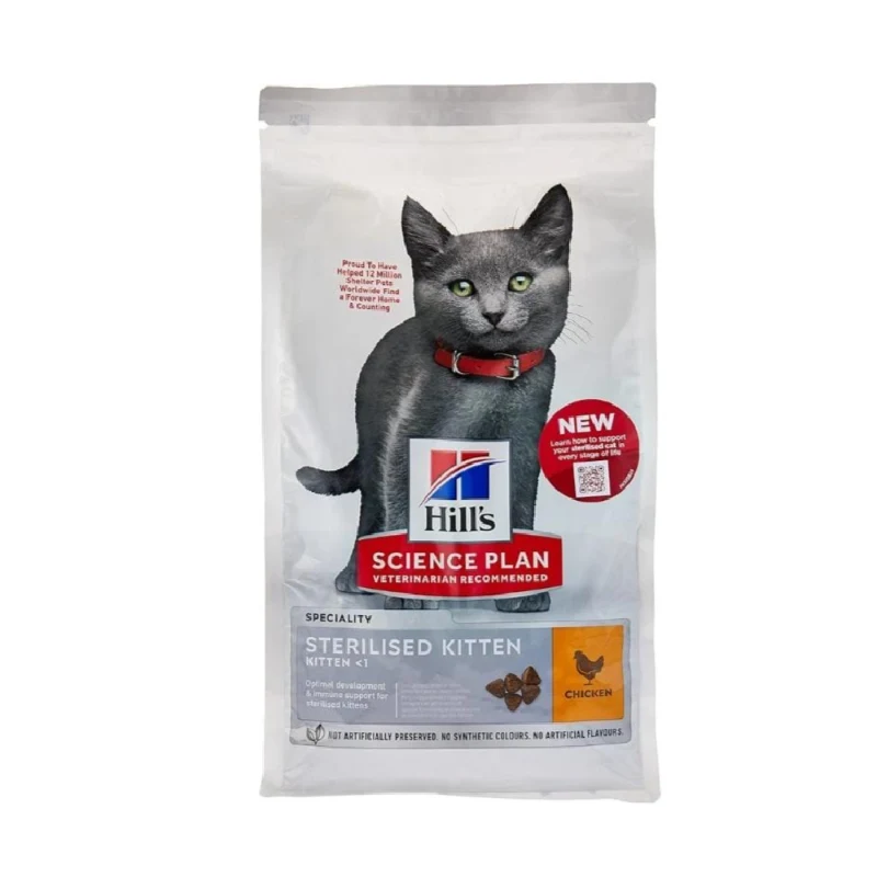 Hill's Kitten Sterilised Chicken 1.5Kg Offer