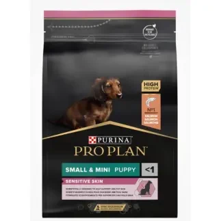 Purina Purina Pro Plan Small And Mini Puppy Sensitive Skin Dry Dog Salmon 3 Kg -OFFER
