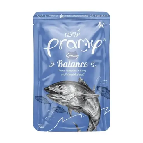 Pramy Balance Tuna Gravy Cat 70g