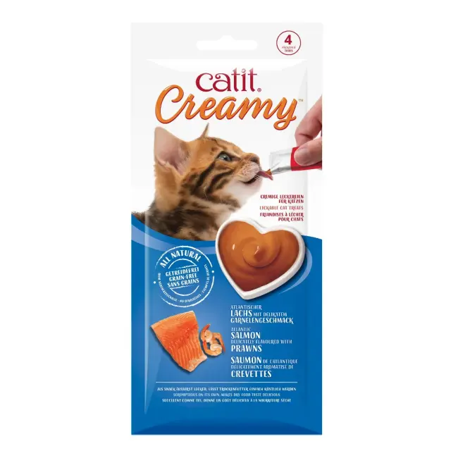 Catit Salmon & Prawns Cat Treats 40g