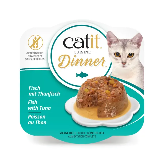 Catit Fish Dinner Tuna & Carrot 75 g 6 pcs/box
