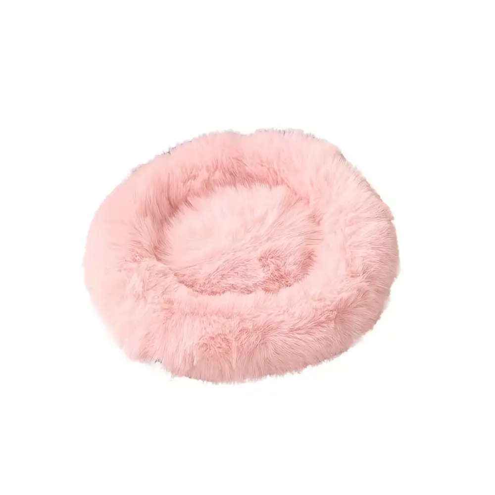 Soft Plush Hamster Bed Warm S Pet Nest Pink by General — Small Animal Accessories — PetAura Qatar