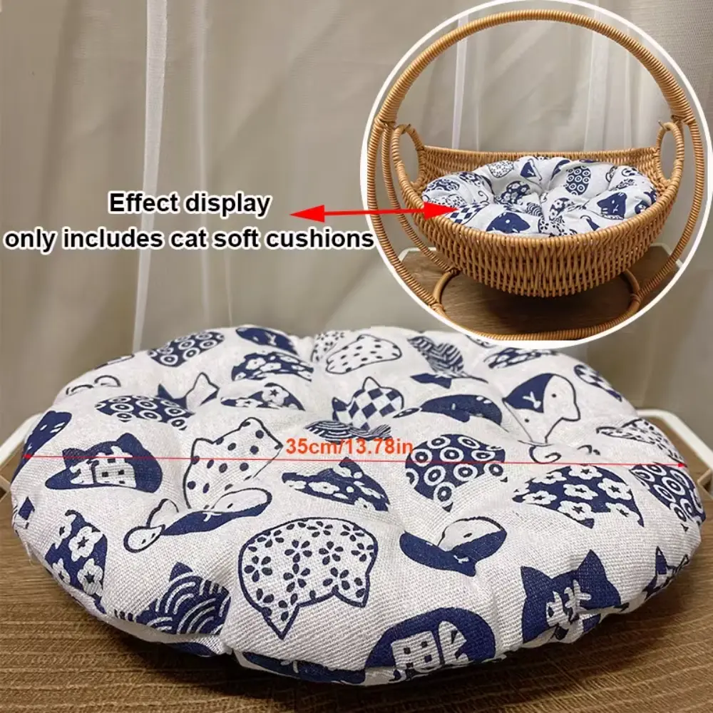 Hwoven Hanging Swing Cat Bed Indoor & Outdoor