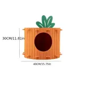 Carrot Cat House & Scratching Nest M 40*30cm