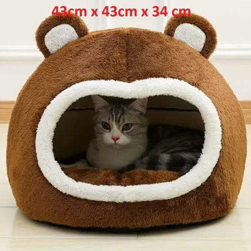 Soft Cat House Tent Bed M 43×43×34 cm