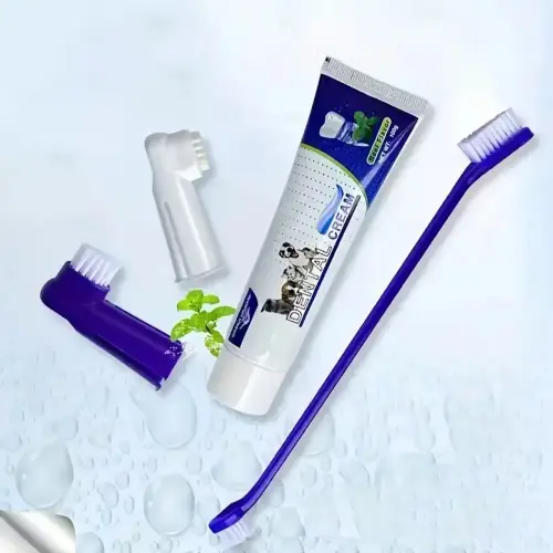 Pet Dental Care Kit 4pc by General — Pet Accessories — PetAura Qatar