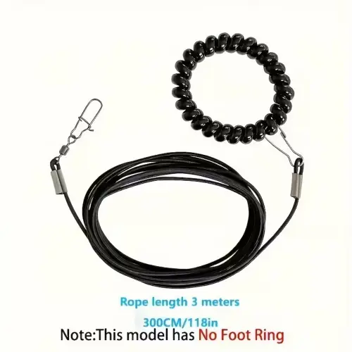 Parrot Training Leash Rubber Rope S BL
