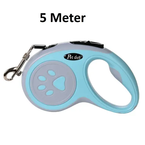 Retractable Dog Leash Sky Blu 5m