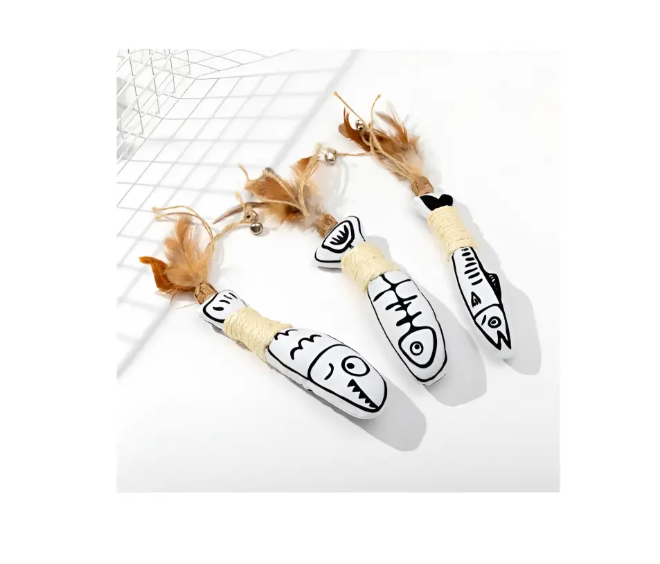 Dobo Pet Foam Fish cat toy