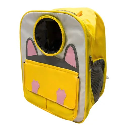 Cat Carry Bag Yellow