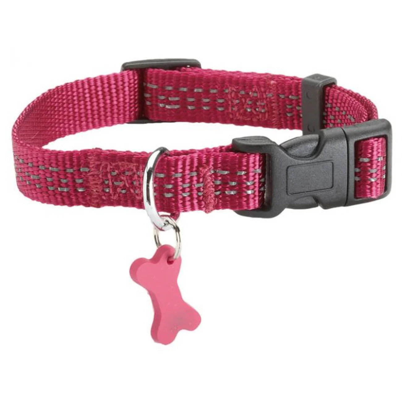 Bobby Dog Safe Collar Fuchsia L