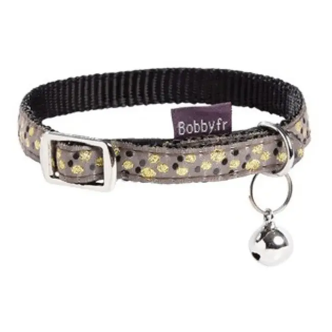 Bobby Chamane Cat Collar Black