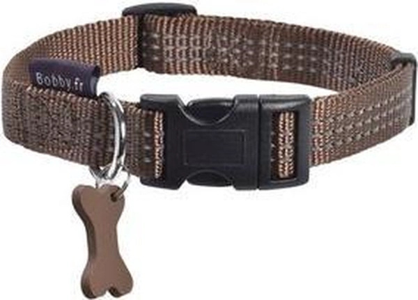 Bobby Safe Dog Collar Brown M