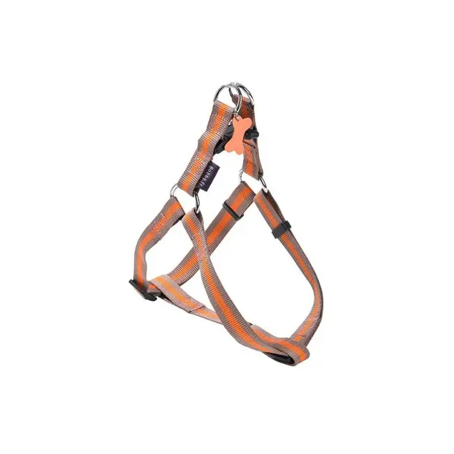 Bobby Arlequin Classic Nylon Harness Taupe, Large
