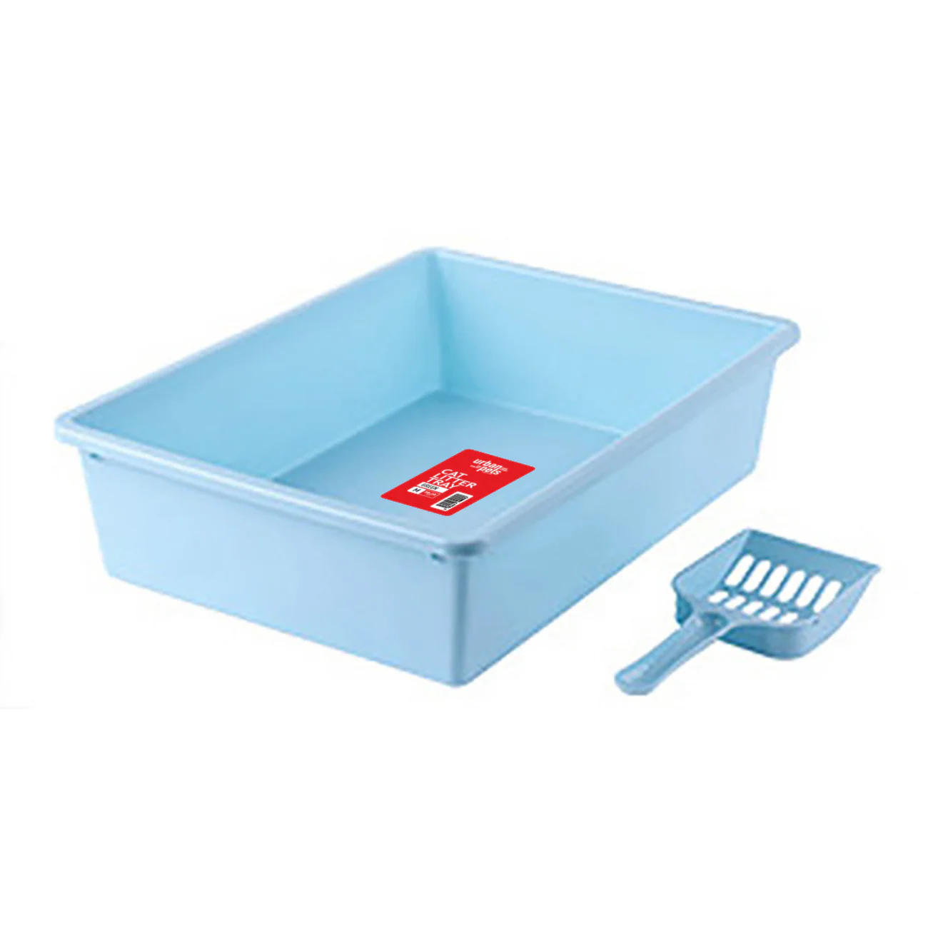 Cat Litter Tray Scoop Blu M 38*28*10 cm