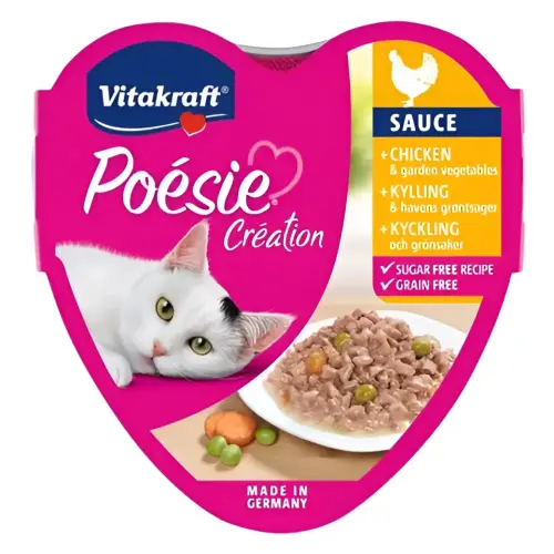 Vita Poesie+ Chicken & Garden Vegetables 85G