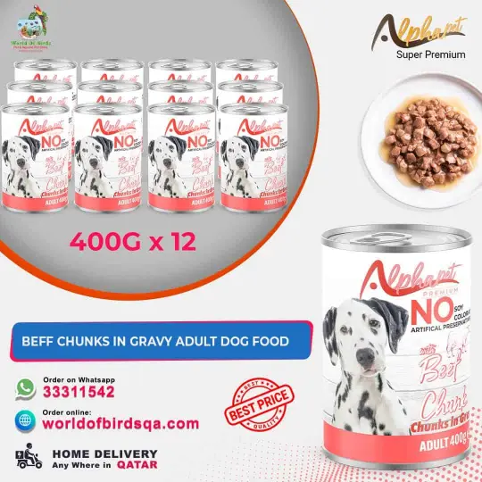 Rosa Beef Chunk Gravy Dogs 400g