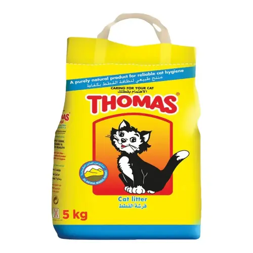 Thomas Cat Litter 5Kg by Thomas — Cat Litter & Hygiene — PetAura Qatar