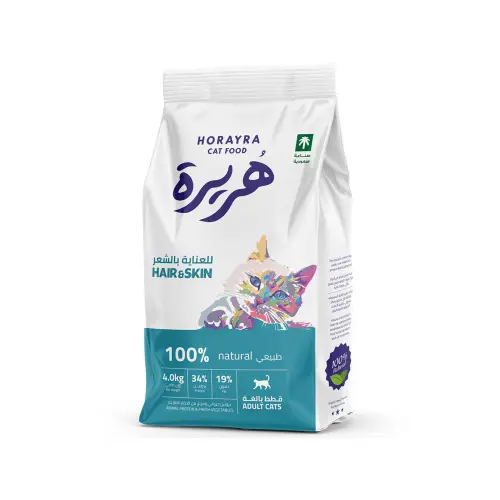 Horayra hair & skin Adult Dry Cat Food 4 kg