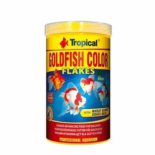 Aquav Gold Fish Food Flakes 250 ML