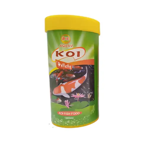 Aquav Gold Fish Food Flakes 1000 ML