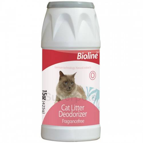 Bioline Cat Litter Deodorizer Fragrance Free 425g