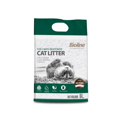 Bioline Tofu Bentonite Cat Litter 2.5Kg