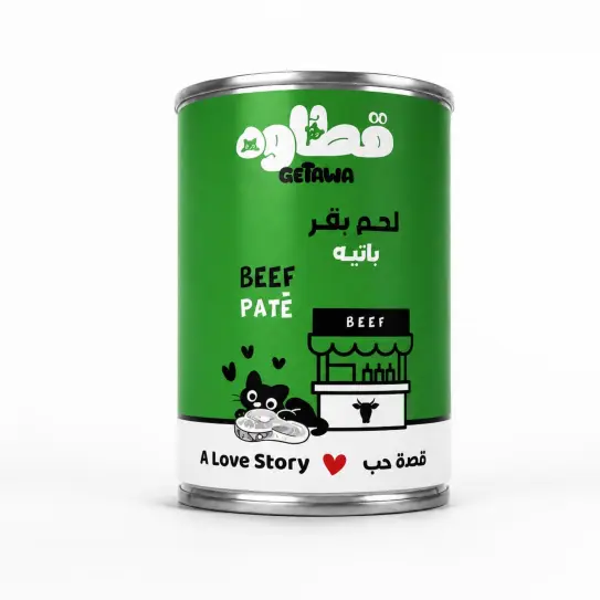Getawa Beef Pate Wet Cat Food 400g