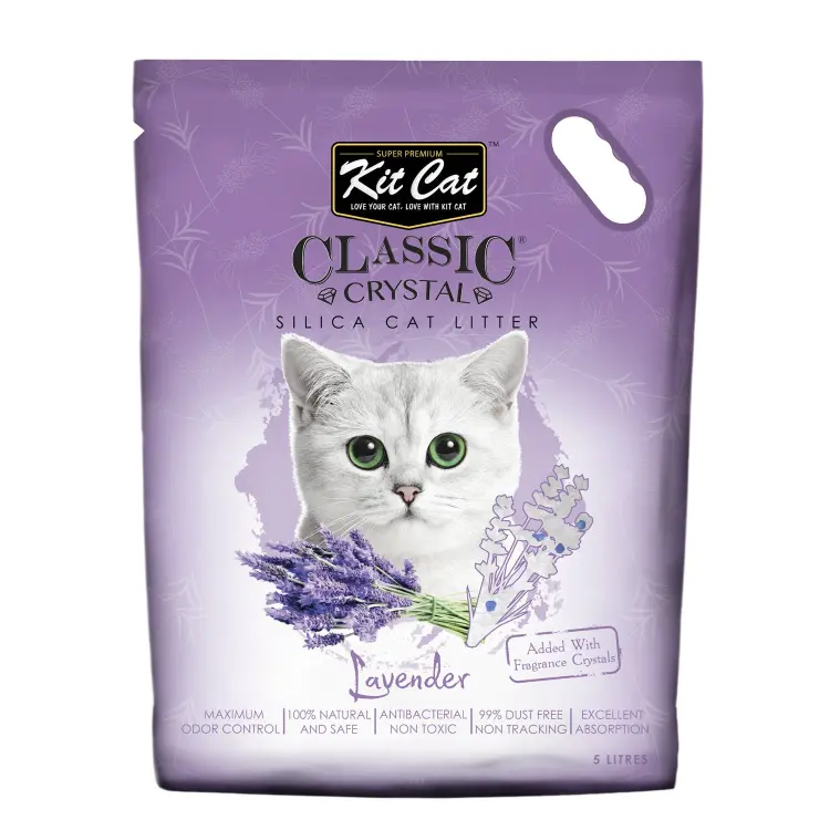 Kitty Cat Litter 5L Lavender by Kitty — Cat Litter & Hygiene — PetAura Qatar