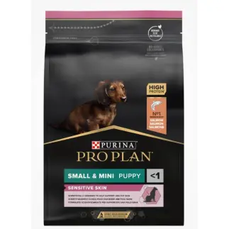 Purina Pro Plan Small Mini Puppy Sensitive Skin Salmon Dog Food 3 kg