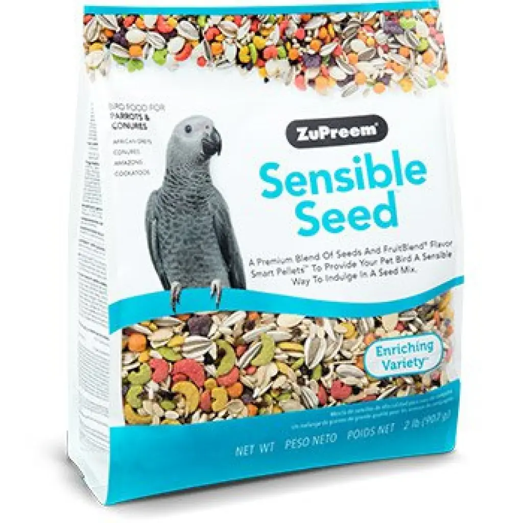Zupreem Sensible Seed Parrots & Conures Bird Food 2 Lbs (0.91kg)