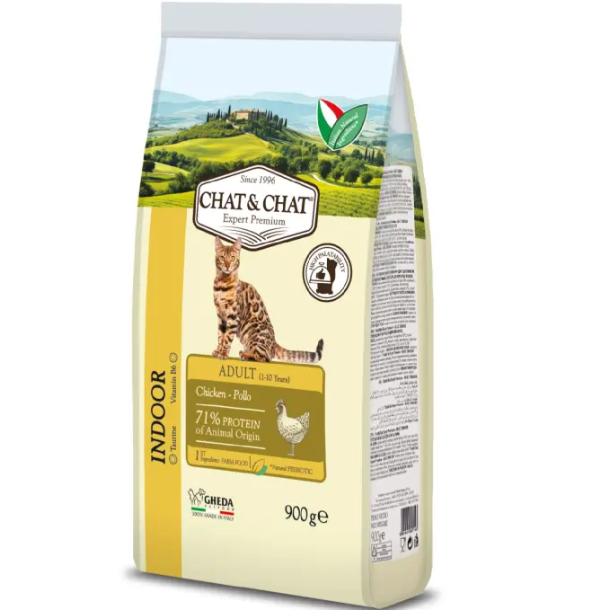 Chat & Chat Chicken Dry Cat Food 900g