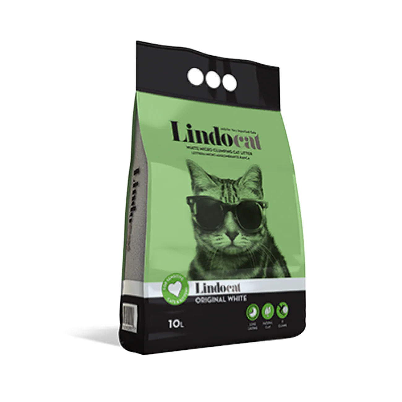 Lindo Cat Original White Fragrance Free White Cat Litter 10 L