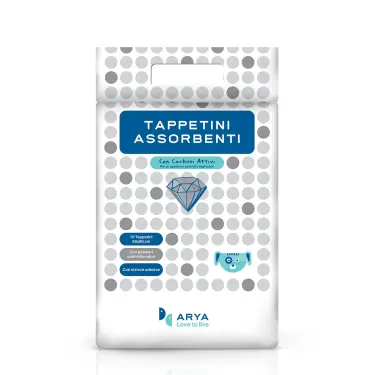Arya Puppy Pads Activated Carbon 60 x 90 cm 40/pk