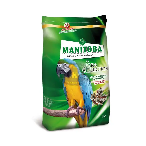 Manitoba Macaw Selection Bird Food 12.5 Kg