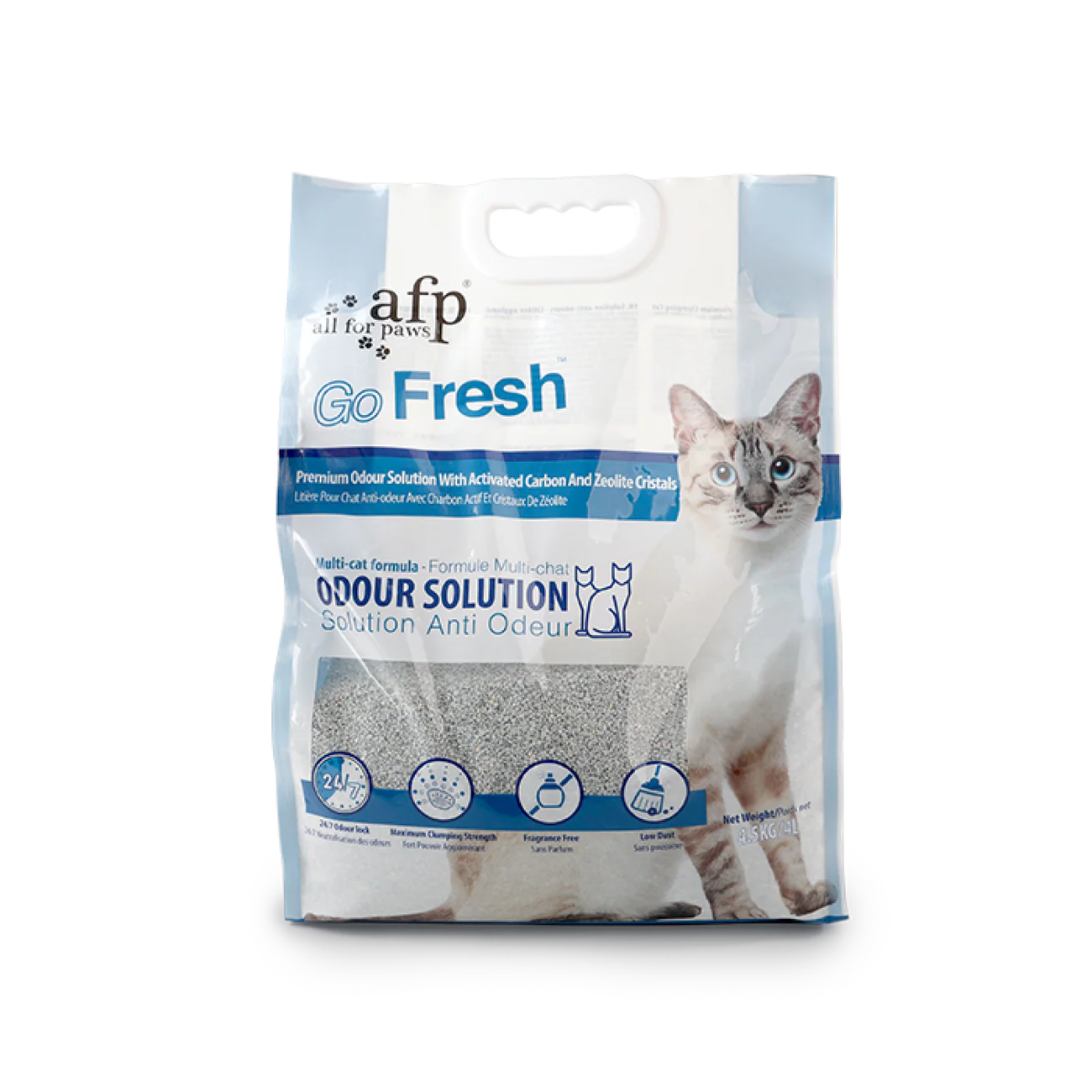 AFP Cat litter Activated Carbon 4.5 kg