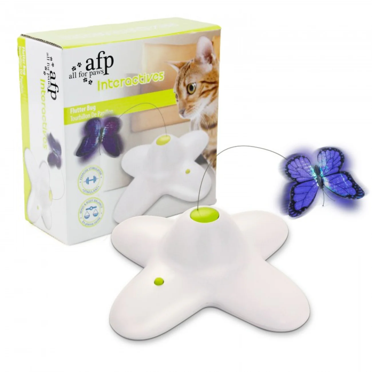 AFP Flutter Bug Cat Toy