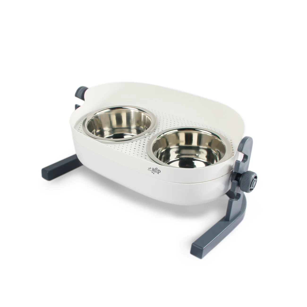 AFP 3in1 Elevated Double Dinner feeder Medium