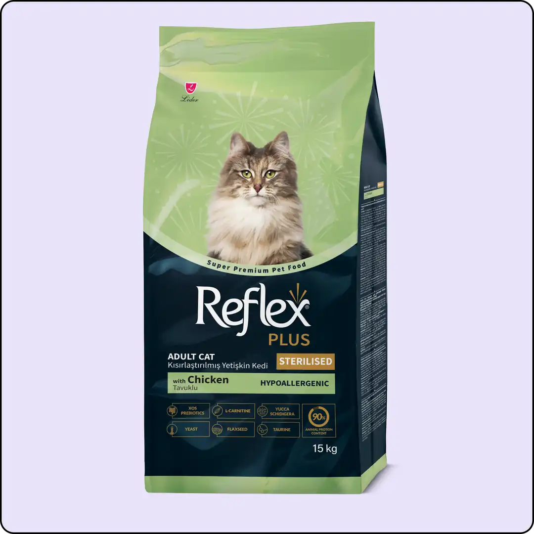 Reflex sterilised chicken - Adult Dry Cat Food 15 Kg