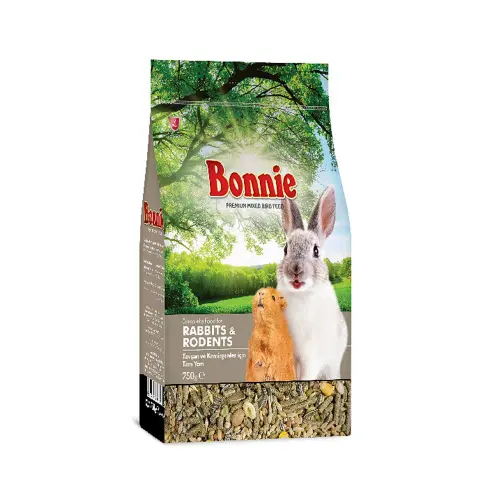 Bonnie Rodent & Rabbit Food 750G