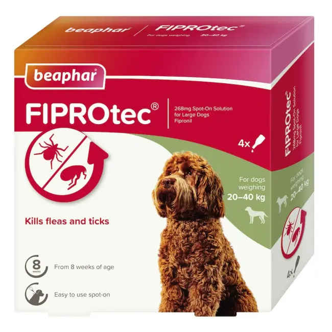 Fiprotec L Dog 4 Pipettes