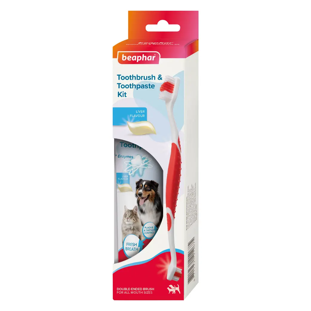 Beaphar Toothbrush & Toothpaste Dogs & Cats