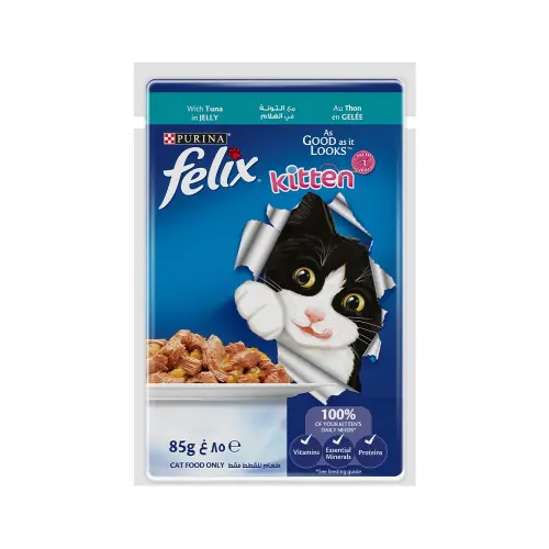 Felix Tuna Kitten Pouch 85g