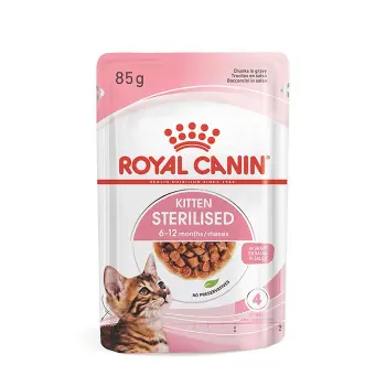 Royal Canin Sterilised Gravy Wet Cat Pouches 85g