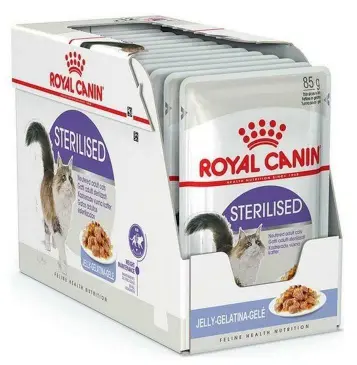 Royal Canin Sterilised Jelly Wet Cat Pouches 85g